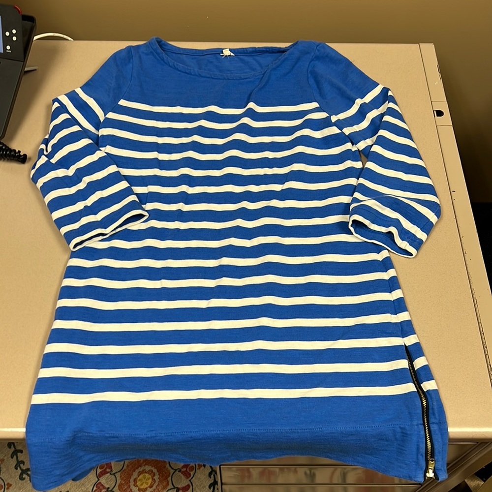 Cotton striped dress